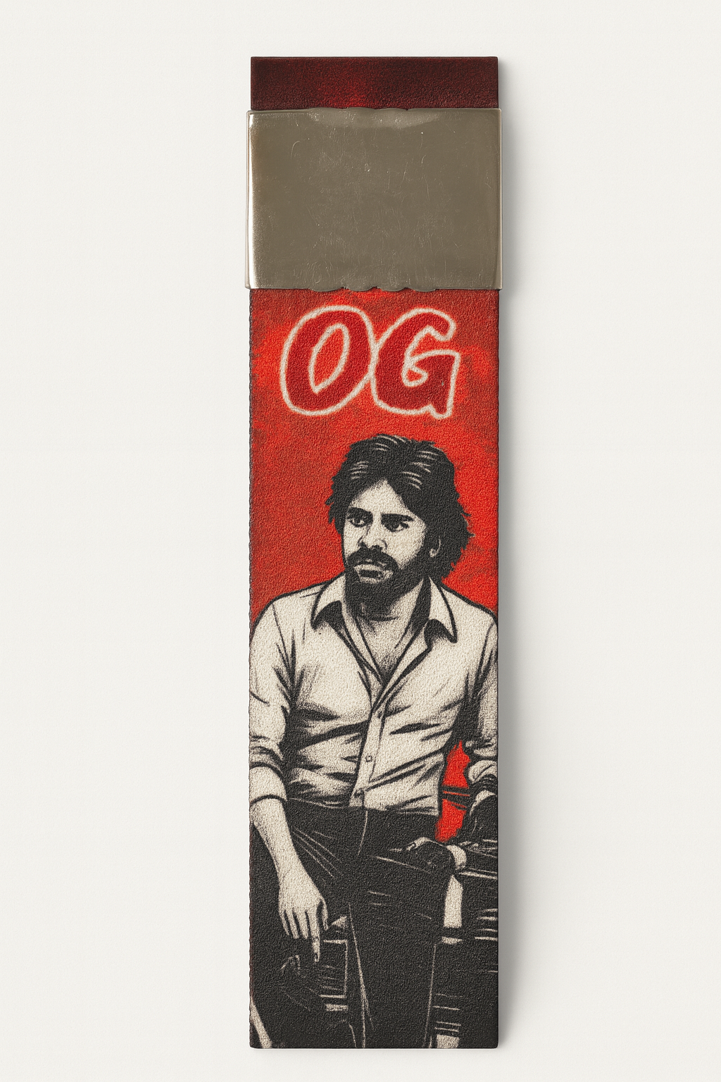 Pawan Kalyan OG Keychain Strap | Stylish Printed Car & Bike Key Ring
