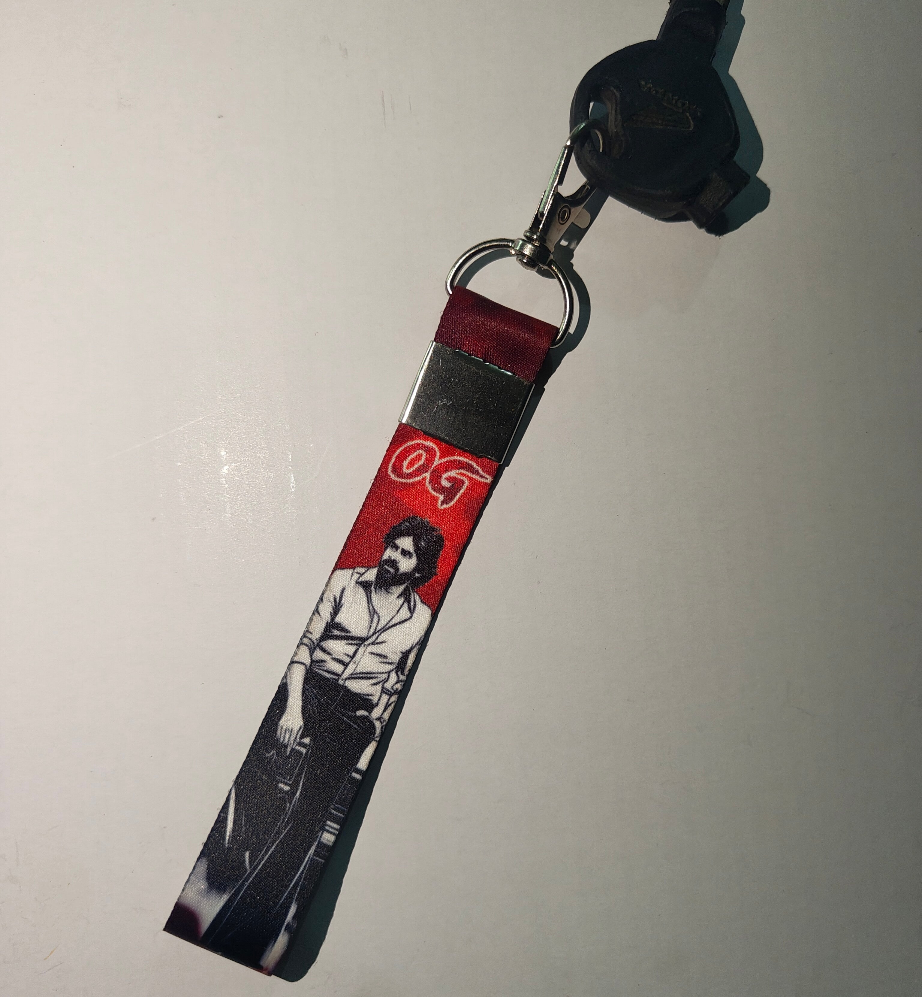 Pawan Kalyan OG Keychain Strap | Stylish Printed Car & Bike Key Ring